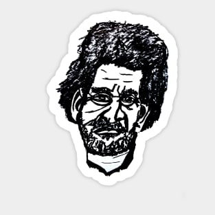 Scruffy Gary Sticker